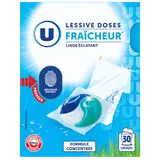 Lessive en doses - Fraîcheur - 30 lavages - 390 g