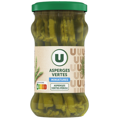 Asperges vertes miniatures - Bocal 100g