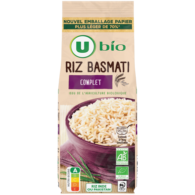 Riz basmati complet  500g