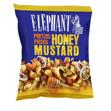 Bretzels éclats miel moutarde ELEPHANT 125g