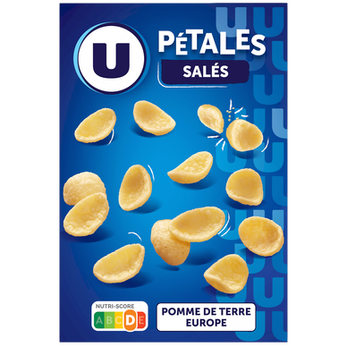 Snacks pétales salés  paquet de 75g