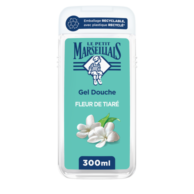 Gel douche fleur de tiaré extra doux LE PETIT MARSEILLAIS 300ml
