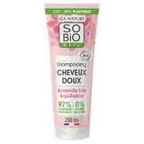Shampooing cheveux doux lait amande et protéines riz SO BIO 250ml