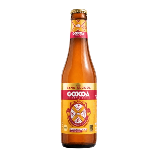 Bière Blonde ALE Sans Alcool GOXOA SPORTS BEER