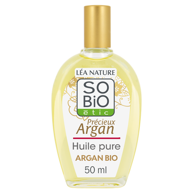 Huile pure argan bio SO BIO flacon 50ml