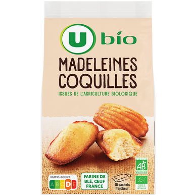 Madeleines coquilles oeufs - 250g