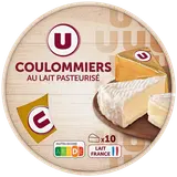 Fromage pasteurisé Coulommiers  23% de MG, x10  -  350g