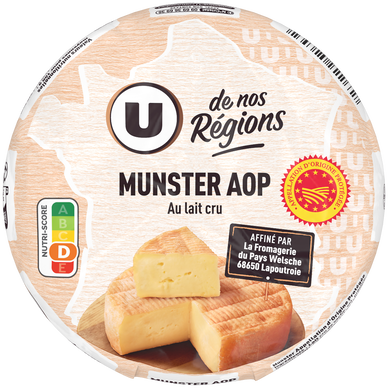 Munster AOP au lait cru 27%mg, 200g