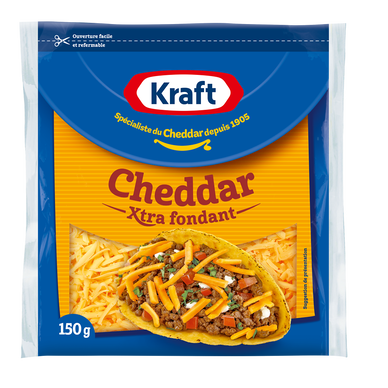 Cheddar râpé KRAFT 150g