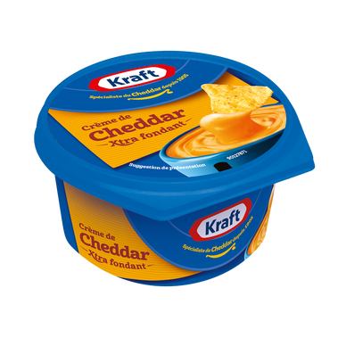 Crème cheddar fondu en pot KRAFT 125g