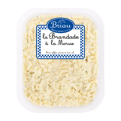 Brandade à la morue, transformée France, barquette 350g