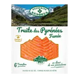 Truite fumée des Pyrénées PECHERIES BASQUES x6 180g