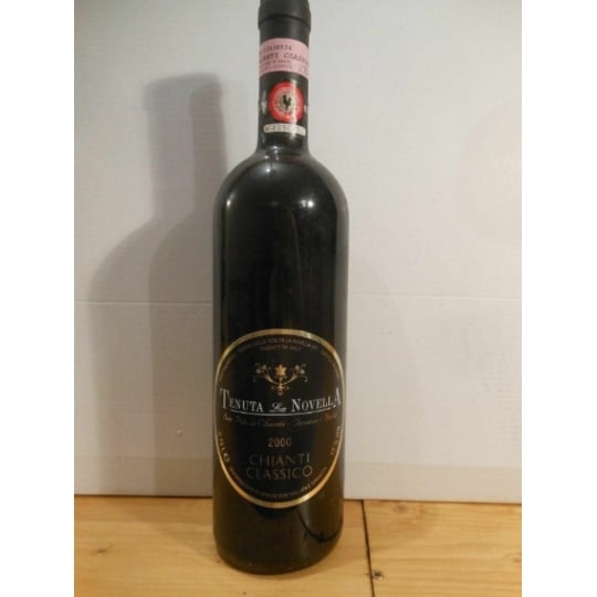 Chianti Classico Tenuta La Novella Rouge 2000 - Toscane Italie.