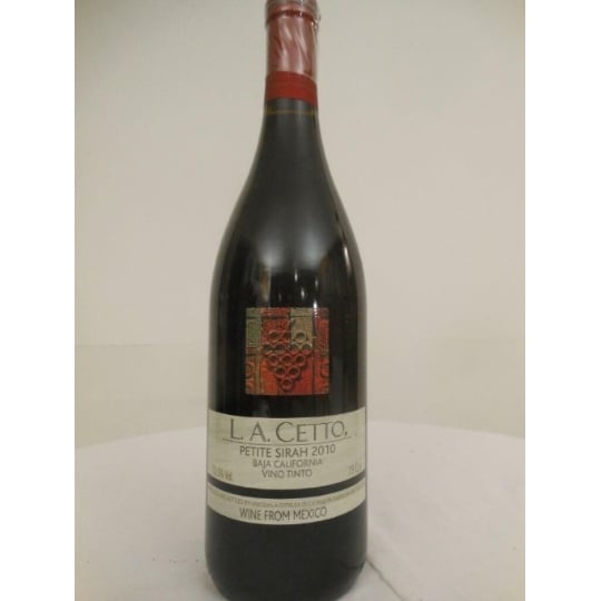 L.a. Cetto Rouge 2010 - Bala California Mexique.