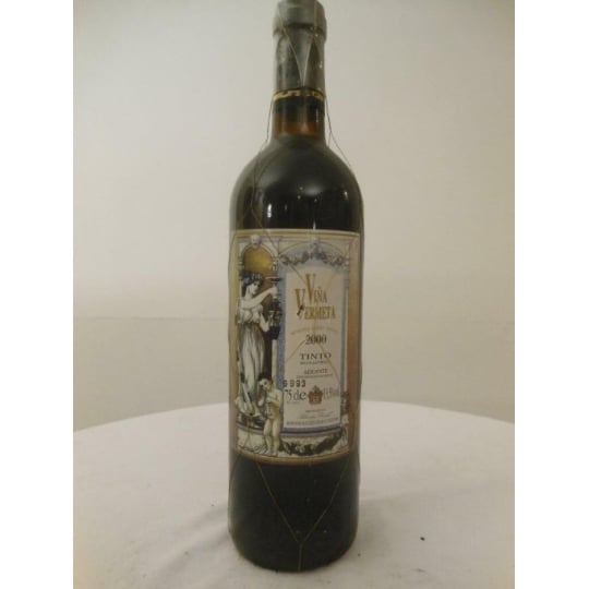 Vina Vermeta Rouge 2000 - Alicante Espagne.