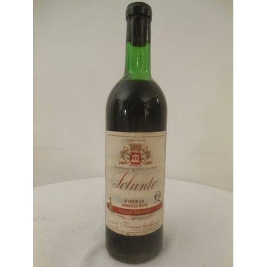 Solunto Galfano Riserva Rouge 1970 - Italie.