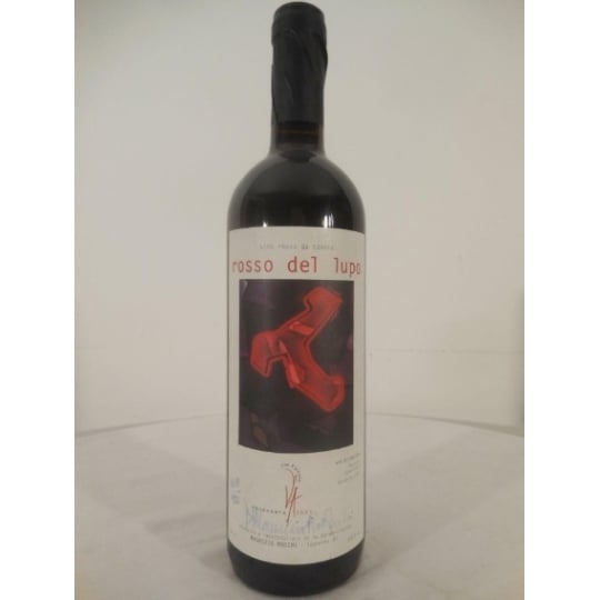 Maurizio Rocchi Rosso Del Lupo Rouge 1997 - Vino Rosso Da Tavola Italie.