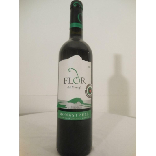 Flor De Montgo Rouge 2008 - Yecla Espagne.