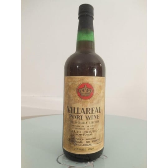 Porto Villareal Vd Rouge 1927 - Douro Portugal.
