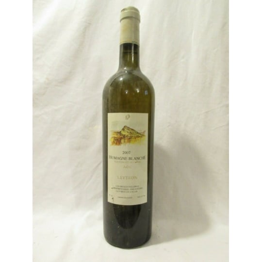 Humagne Blanche Frères Philippoz Blanc 2007 - Leytron Suisse