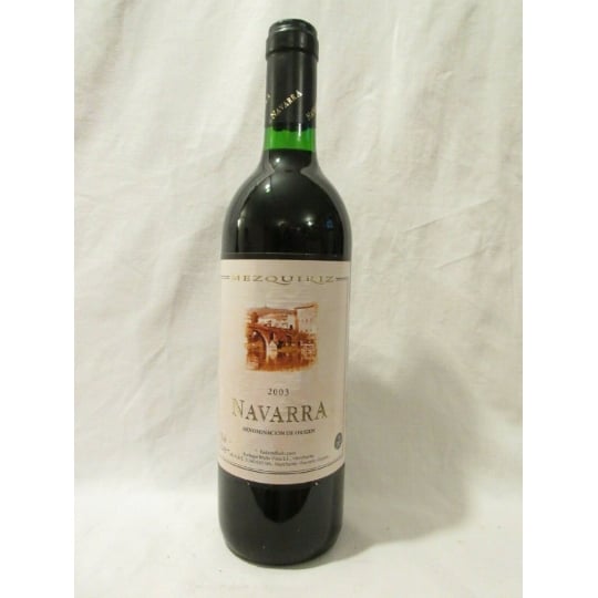 Navarra Mezquiri Rouge 2003 - Espagne