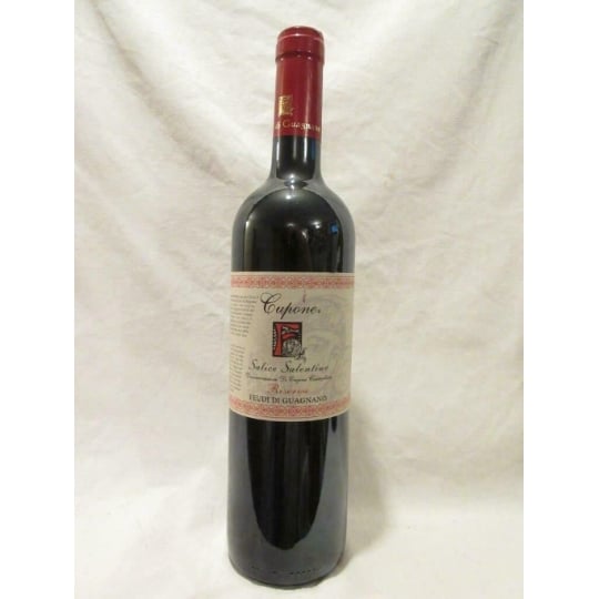 Salice Salentino Feudi Di Guagnano Cupone Rouge 2010 - Puglia Italie