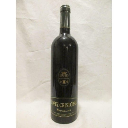 Ribera Des Duero Lopez Cristobal Rouge 2001 - Espagne