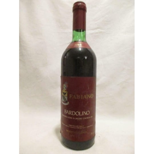 Bardolino Fabiano Rouge 1988 - Italie