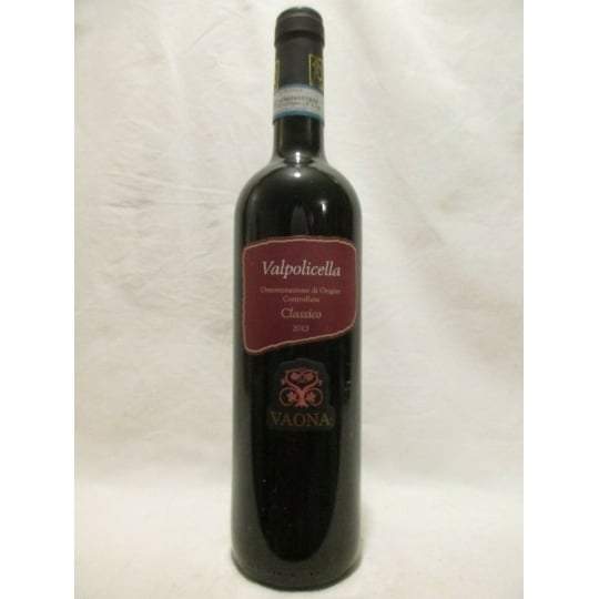 Valpolicella Classico Vaona Odino Tenuto Rouge 2013 - Vénitie Italie