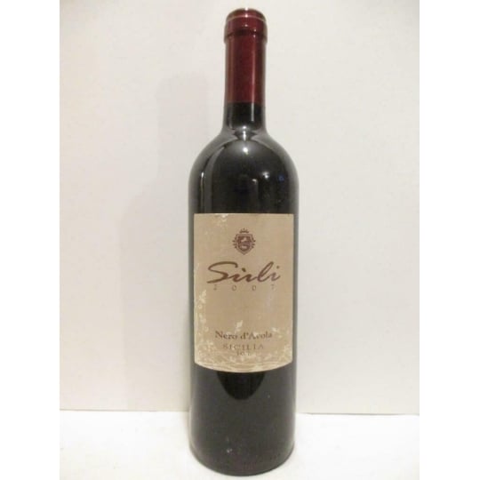 Igt Sicilia Barone Sergio Sirli Nero D'avola Rouge 2007 - Sicile Italie