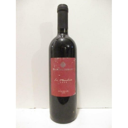 Igt Sicilia Barone Sergio Le Mandrie Rouge 2006 - Sicile Italie