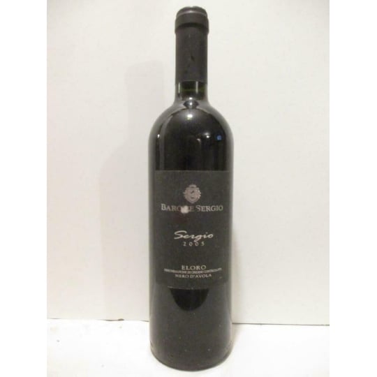 Eloro Barone Sergio Nero D'avola Rouge 2005 - Italie