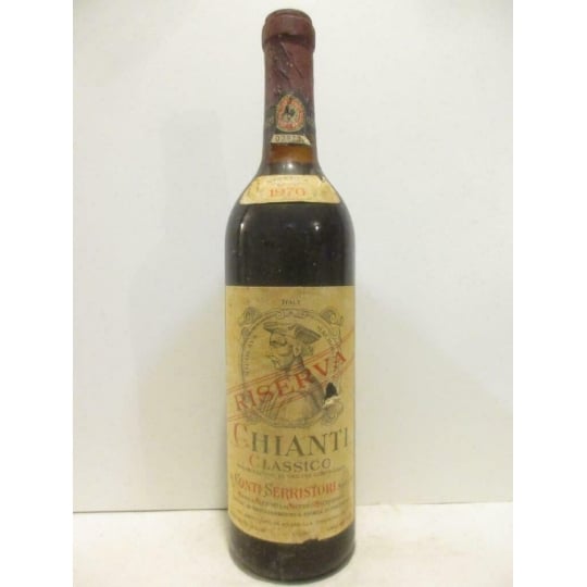 Chianti Classico Conti Serristori (b2) Rouge 1970 - Toscane Italie