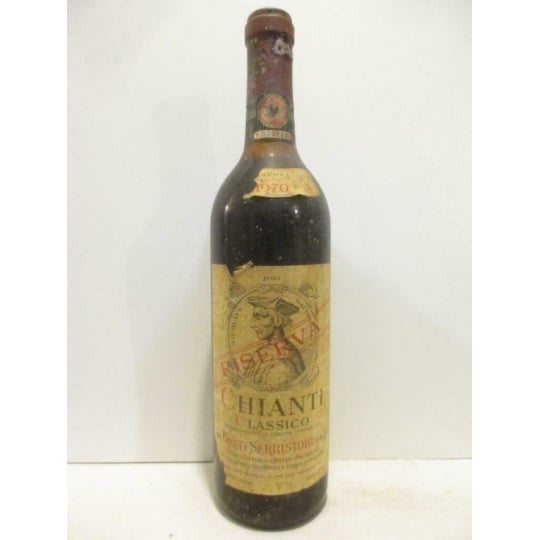 Chianti Classico Conti Serristori (b1) Rouge 1970 - Toscane Italie
