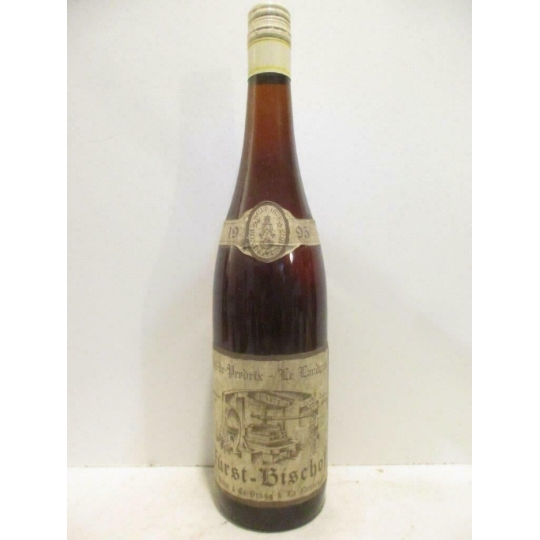Œil-de-perdrix Furst-bischof (bouchon À Vis) Rosé 1995 - Suisse