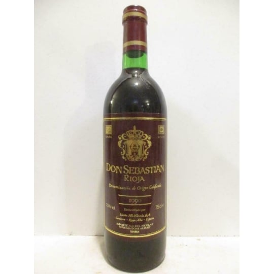 Rioja Don Sebastian Rouge 1990 - Espagne