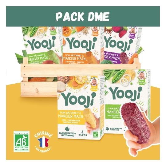 Yooji - Bâtonnets À Manger Main Pour La Dme - 36 Repas Dès 12 Mois YOOJI