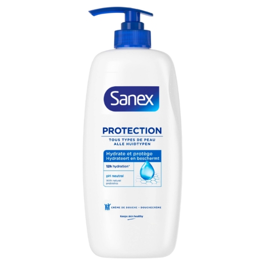 Gel Douche Protection Tous Types de Peau PH Neutre SANEX