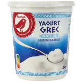 AUCHAN Yaourt grec nature