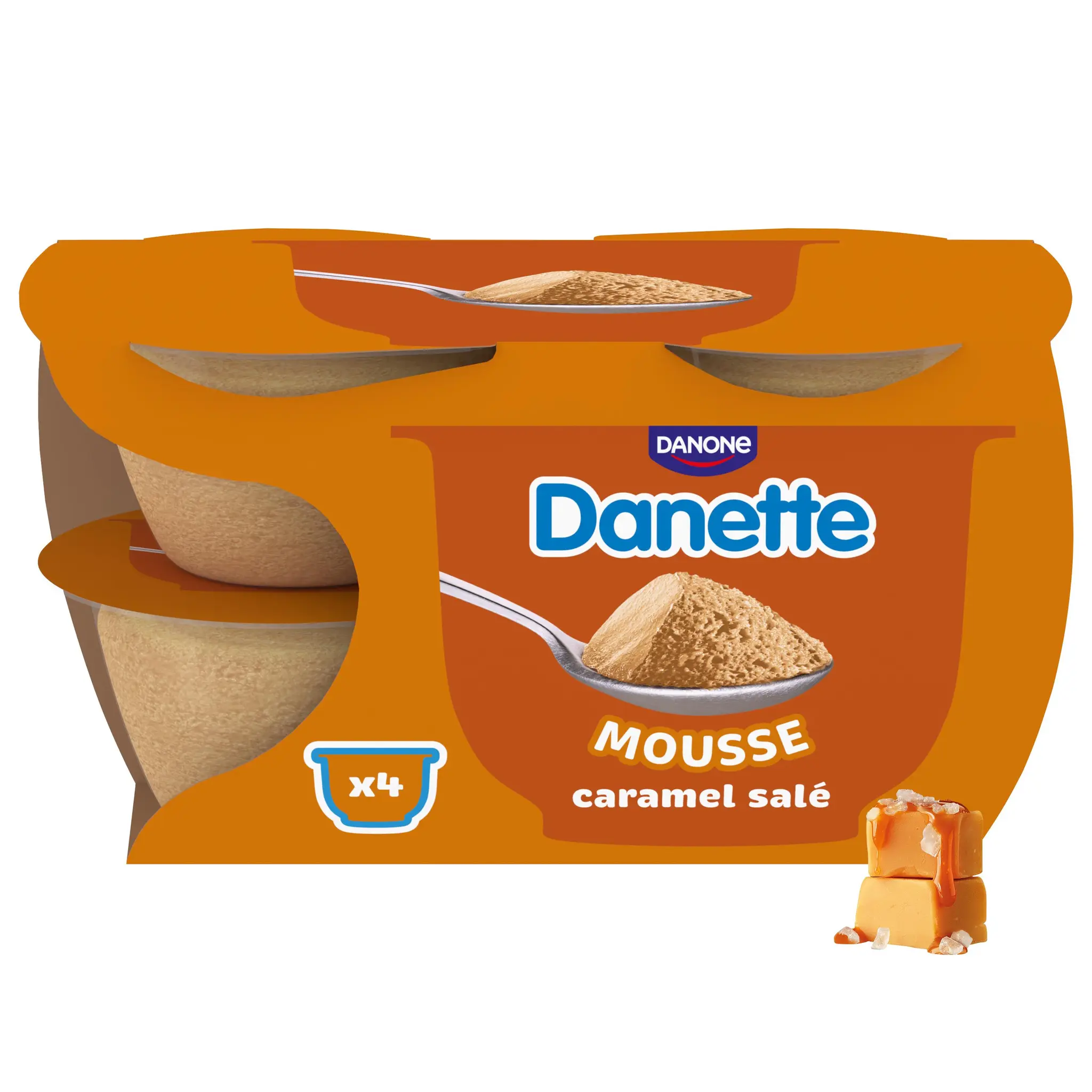 DANETTE Mousse au caramel salé