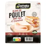 OUMATY Blanc de poulet halal goût fumé