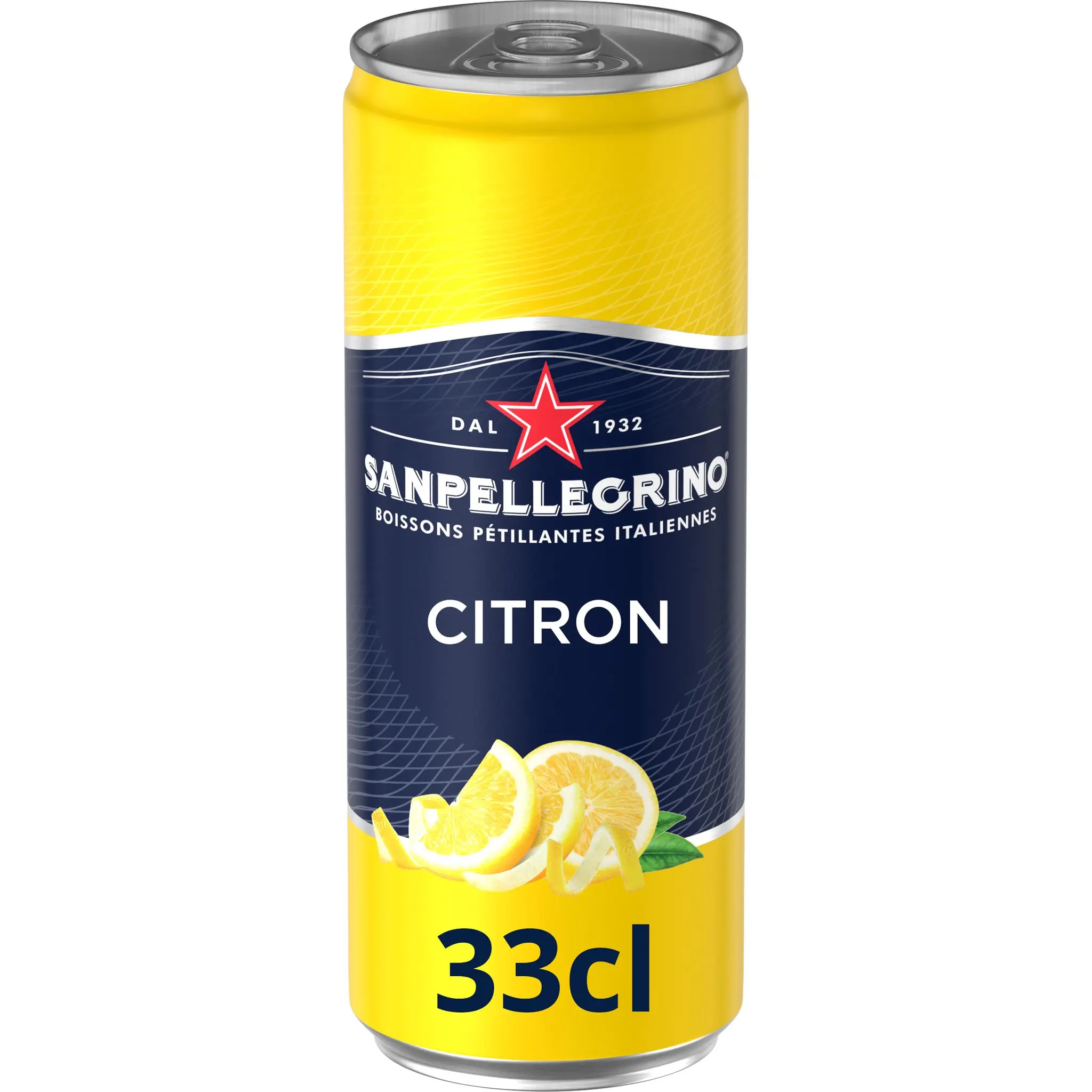 SAN PELLEGRINO Eau gazeuse aromatisée saveur citron