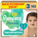 PAMPERS Harmonie couches taille 3 (6-10kg)