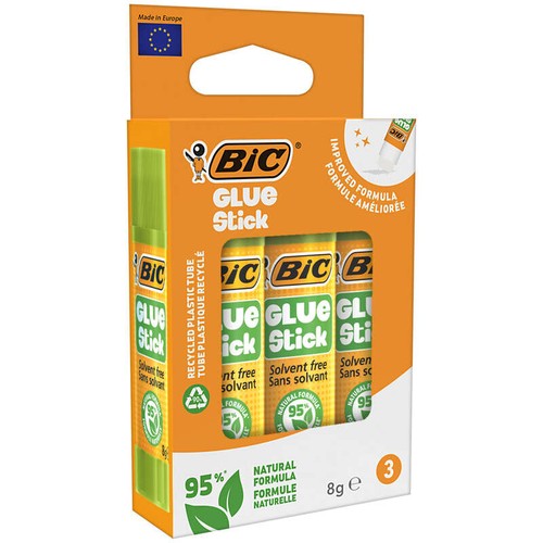 BIC bâtons de colle 8g x3