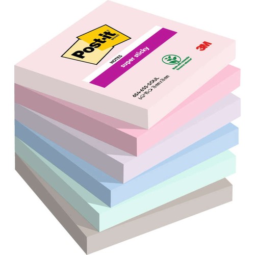 Post-It Blocs Super Sticky 6