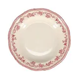 Collection Cyril Assiette creuse 23/17xH4cm burgundy, 1 pièce