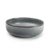 ONA Assiette creuse bleu Duna, 22xH6 cm