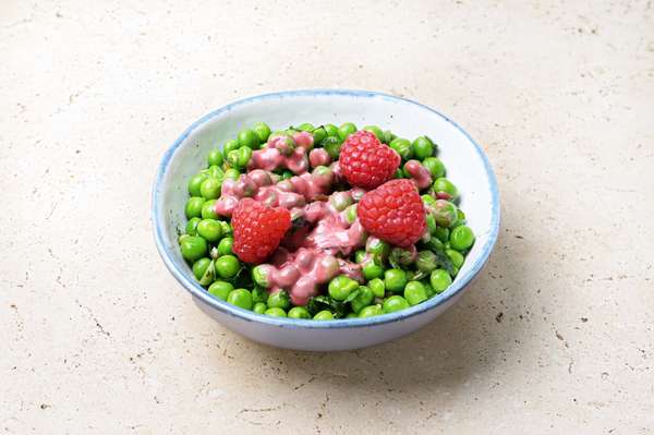 Salade de petits pois & framboises, Frichti (145 g)