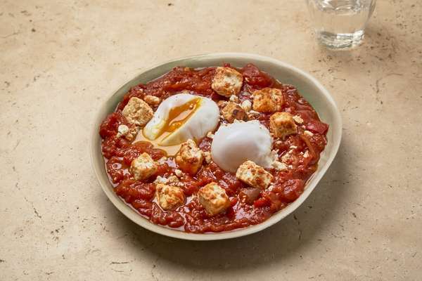 Chakchouka, feta & œufs mollets, Frichti (340 g)