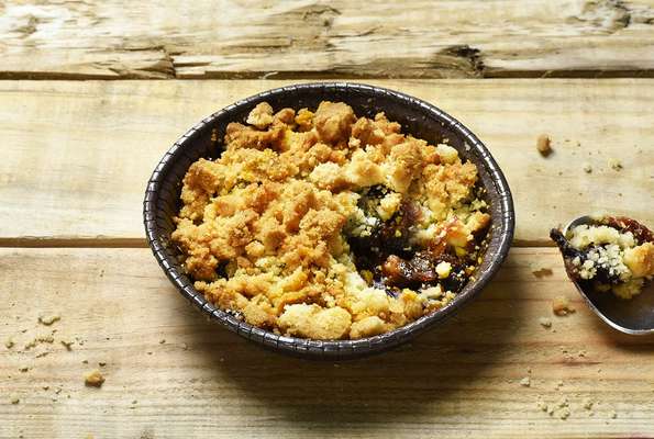 Crumble aux quetsches, Frichti (185 g)